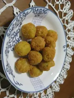 Make Celery fishballs step 7