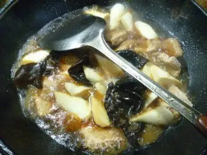 Make Blackwood, white pork chops step 16