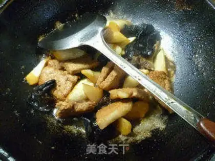 Make Blackwood, white pork chops step 17