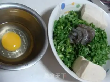 Make Cream shrimp, tofu step 0