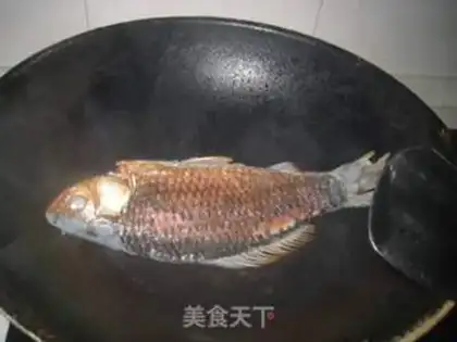 Make Black sesame fish soup step 5