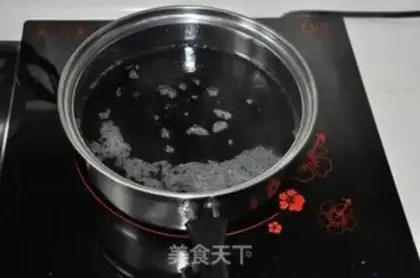 Make Coconut rice cake step 1
