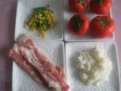 Make Tomato rice step 0