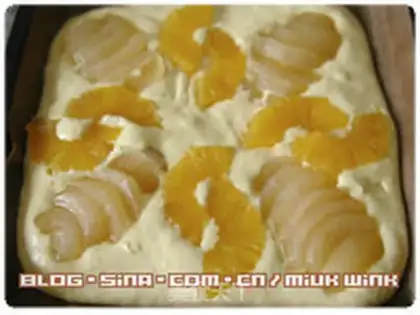 Make Pineapple pear cake step 22