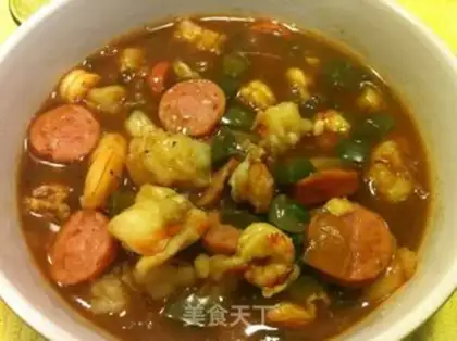Make Sausage seafood step 4