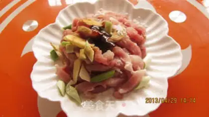 Make Dry fried meat step 2