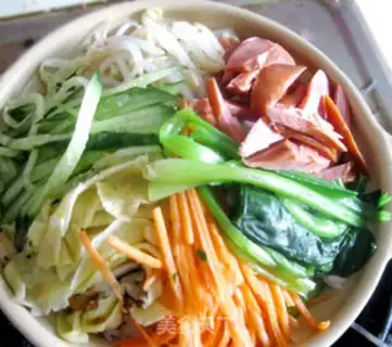 Make Rock pan rice step 4