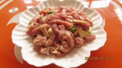 Make Dry fried meat step 3