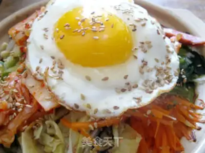Make Rock pan rice step 5