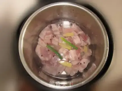 Make Pineapple meat step 1