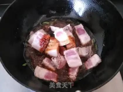 Make Tofu with red meat step 4