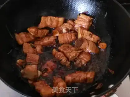 Make Tofu with red meat step 5
