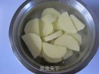 Make Mayo to fry potatoes step 1