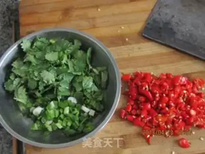Make Little peppers of octopus step 2