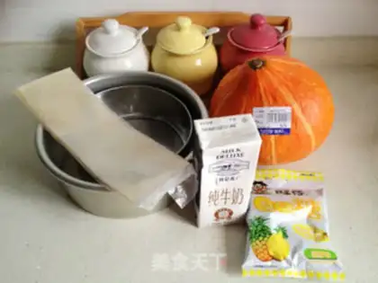 Make Pumpkin mousse cake step 0