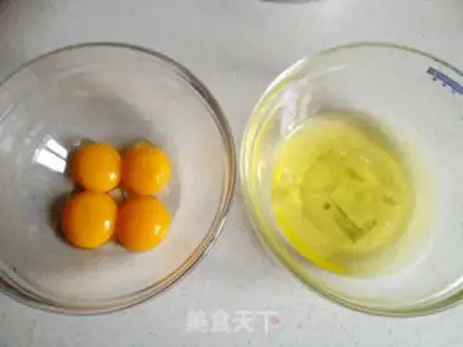 Make Pumpkin mousse cake step 2
