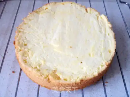 Make Pumpkin mousse cake step 5