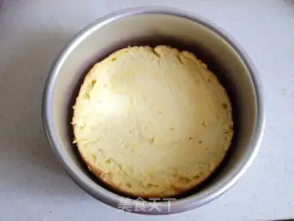 Make Pumpkin mousse cake step 10