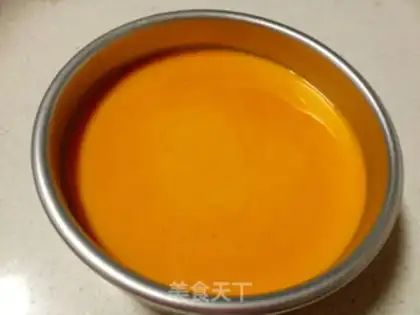 Make Pumpkin mousse cake step 13