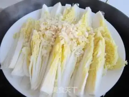 Make ♪ Golden and silver garlic veggie ♪ step 5