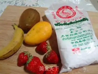 Make Fruit and potatoes step 0
