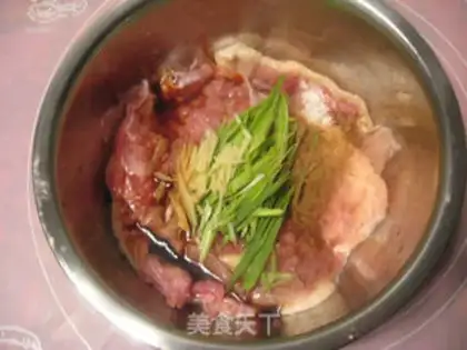 Make Pumpkin chicken leg step 4