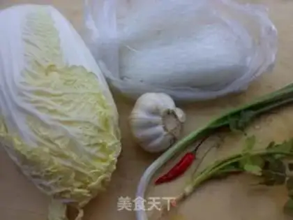 Make Garlic fan cabbage step 0