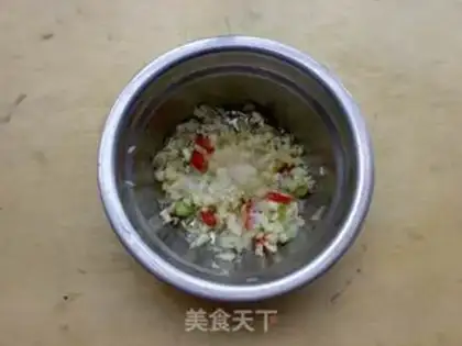 Make Garlic fan cabbage step 3