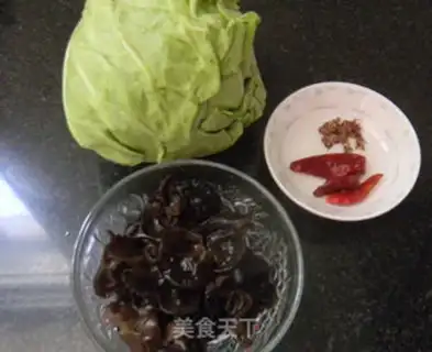 Make Wood and cabbage step 0