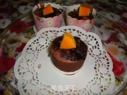 Make Chocolate magma cake step 12