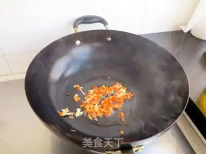Make Egg fried rice step 3