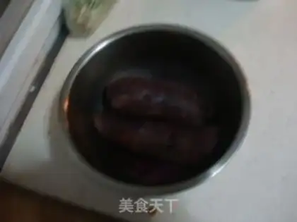 Make Potato sesame ball step 0