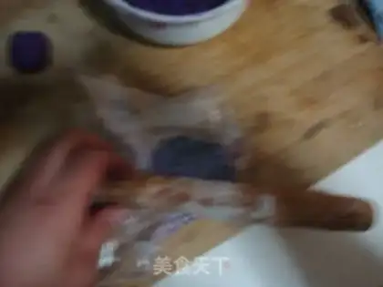 Make Potato sesame ball step 2