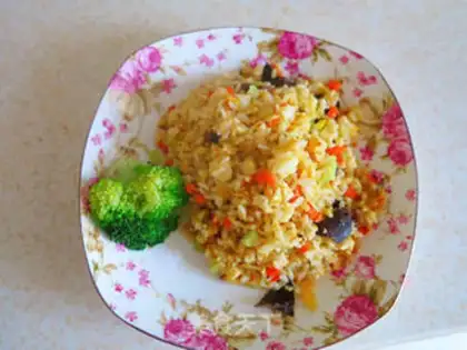 Make Egg fried rice step 6