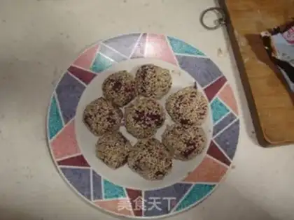Make Potato sesame ball step 6