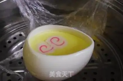 Make Japanese fish cake and eggs step 8