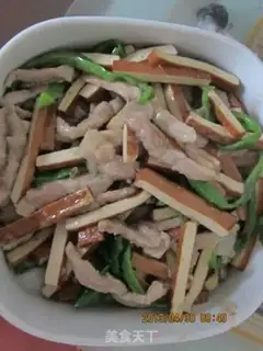 Make Soy-dried little fried meat step 6