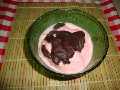 Make Strawberry ice cream step 3