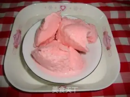 Make Strawberry ice cream step 4
