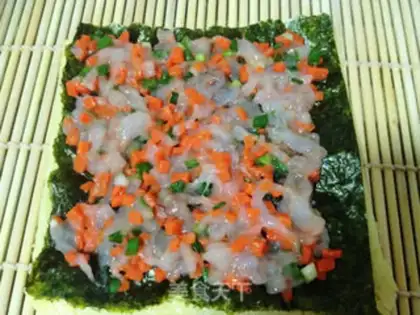Make Seafish rolls step 7