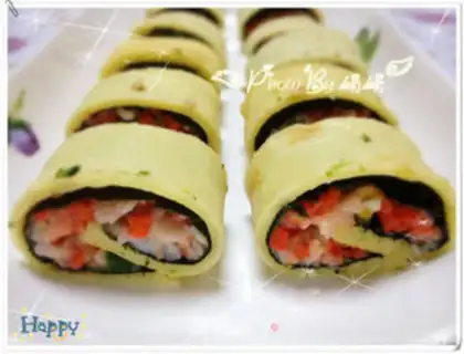 Make Seafish rolls step 9