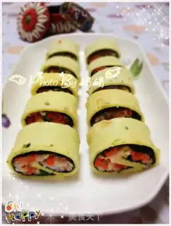 Make Seafish rolls step 10