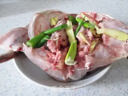 Make Pepper chopping fish head tofu step 4
