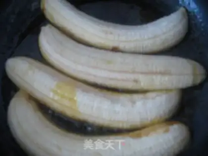 Make Caramel rum banana step 5