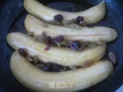 Make Caramel rum banana step 6