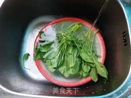 Make Spinach pellets step 2