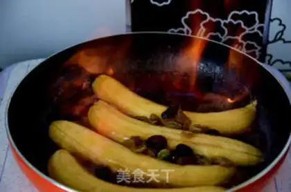 Make Caramel rum banana step 7