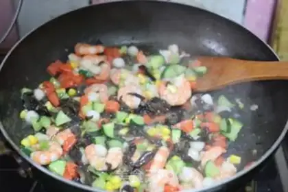 Make Crystal Five Shrimp step 24