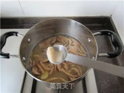 Make Tofu leaves step 11