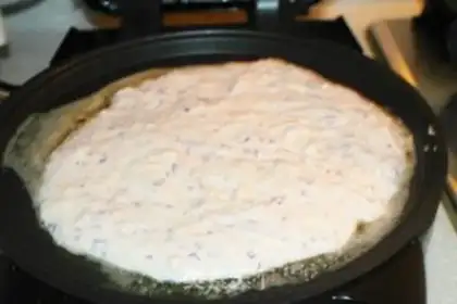 Make Milk cheesecake step 2